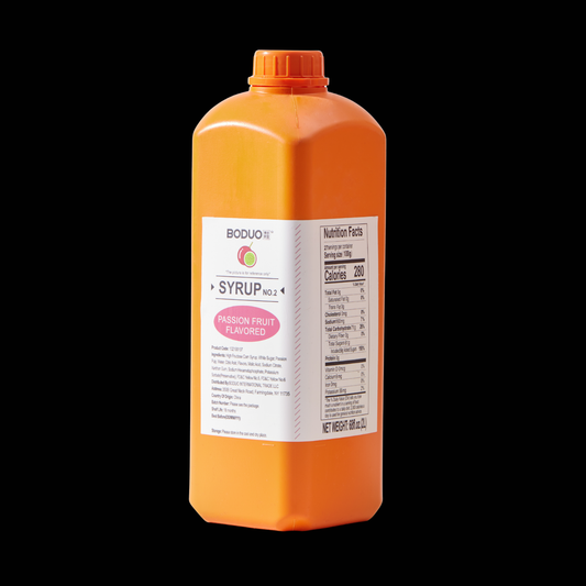 Passion Fruit Flavored Syrup
