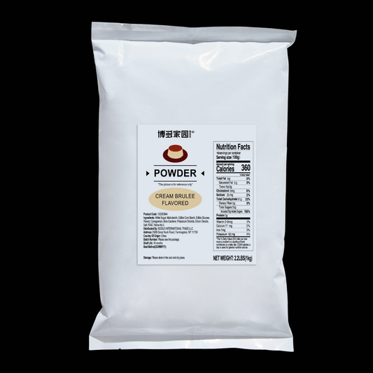 Cream Brulee Flavored Powder