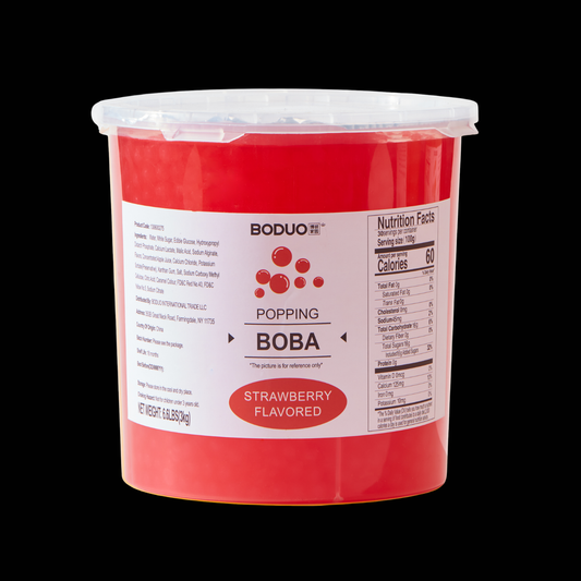 Strawberry Flavored Popping Boba