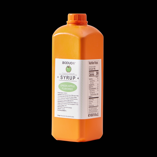 Green Apple Flavored Syrup